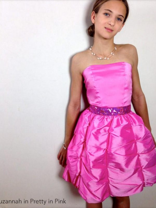 Photo Dress for a teenage girl SUZANNAH