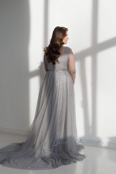 Photo Plus size wedding dress Riana