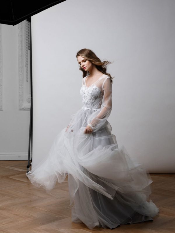 Photo Wedding Dress Violet