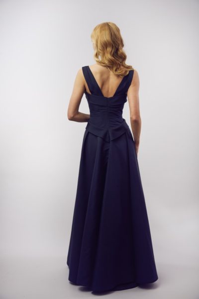 Photo Gorgeous Silk Faille A-Line Gown
