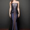 Photo Gorgeous Strapless Silk-Wool Mermaid Gown
