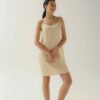 Photo Luxurious Beige Satin Shirt