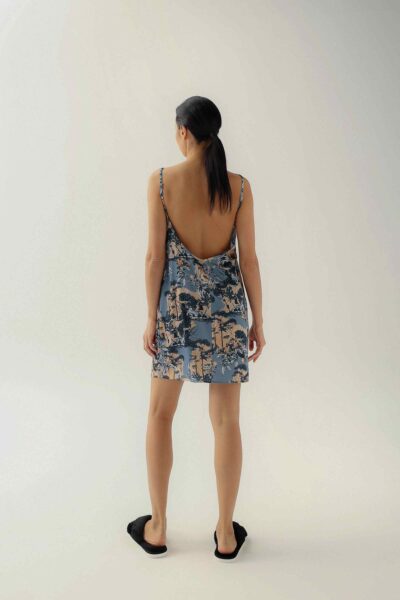 Photo Stylish Satin Shirt with Unique Print