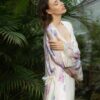 Photo Floral Satin Kimono Robe: Elegance and Comfort